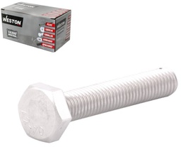 [ZN-30336-C] TORNILLO HEX ACERO INOX. 'RC' M8-1.25 X 30  (Precio x Caja - Caja c/100 pzas)