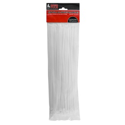 [WL8022] CINTILLA SUJETACABLE 12" NATURAL C/100
