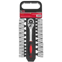 [MP2005] JUEGO DADOS D3 3/8" MM-STD MATRACA 21PZ