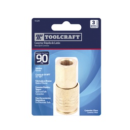 [TC4291] CONECTOR RAPIDO TIPO "F" DE LATON