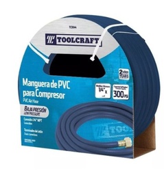[TC3045] MANGUERA COMPRESOR AIRE BAJA PRESION 1/4" X 10M