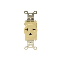 [FU1617] CONTACTO SENCILLO CARA CHINO 250V 20A