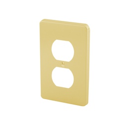 [FU0141] PLACA DE ALUMINIO PARA CONTACTO DUPLEX