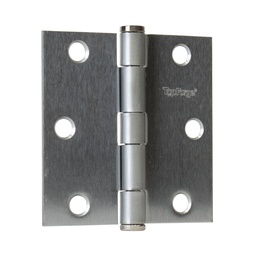 [PF0119] BISAGRA CUADRADA PREMIUM 3"X3"CROMO MATE BLISTER 2 PZS