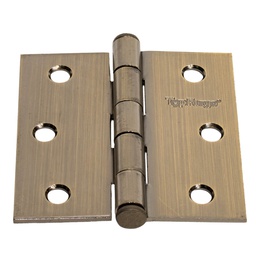 [PF0110] BISAGRA CUADRADA PREMIUM2 1/2"X2" ACERO LATON ANTIGUO