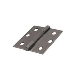 [PF0109] BISAGRA CUADRADA PREMIUM2" X 2" ACERO LATON ANTIGUO