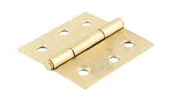 [PF0108] BISAGRA CUADRADA PREMIUM4" X 4" ACERO LATONADO