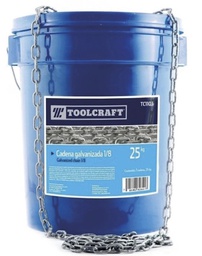 [TC1107] CADENA GALVANIZADA 1/2" CUBETA25 KGS