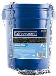 [TC0905] CADENA PULIDA 1/4" CUBETA 25KGS