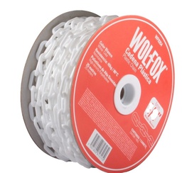[WF9358] CADENA PLASTICA BLANCA 5/16"25M