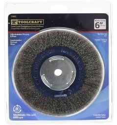[TC1303] CARDA CIRCULAR ONDULADA 6" ESMERIL CALIBRE 0.20