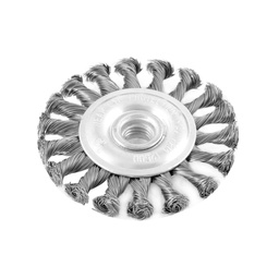 [TC1284] CARDA CIRCULAR TRENZADA 6" ESMERIL CALIBRE 0.35