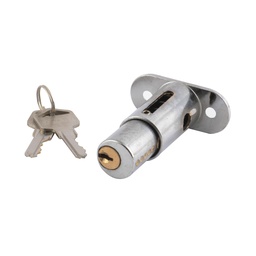[PF0231 IN HOUSE ] CERRADURA PARA PUERTA CORREDIZA TIPO BOTON CROMO