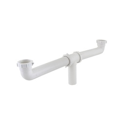 [YD0069 IN HOUSE ] CESPOL DOBLE FREGADERO 1 1/2"