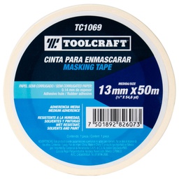 [TC1069] CINTA PARA ENMASCARAR MASKING1/2" X 50M