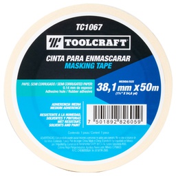[TC1067] CINTA PARA ENMASCARAR MASKING11/2" X 50M