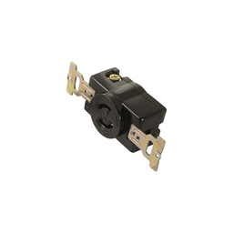 [FU1594 IN HOUSE ] CONTACTO PARED SEGURIDAD MEDIA VUELTA 2P 20A 250V NYLON