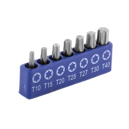 [TC1252] PUNTAS 1" TORX DESARMADOR 7 PIEZAS JUEGO