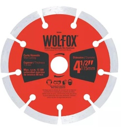 [WF0593 IN HOUSE ] DISCO DIAMANTADO CORTE SEGMENTADO 4 1/2"
