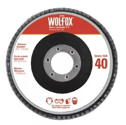 [WF0635 IN HOUSE ] DISCO LAMINADO DE 4 1/2" GRANO40