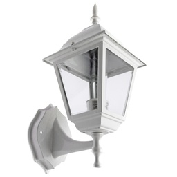 [FU0782 IN HOUSE ] FAROL DE PARED CUADRADO SOPORTADO BLANCO