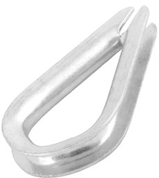 [TC2614] GUARDACABOS PARA CABLE DE ACERO 3/16" SET 10 PZAS