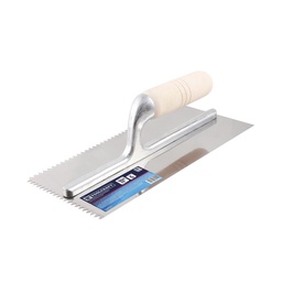 [TC4259] LLANA DENTADA 5" X 11" CON MANGO DE MADERA 10 REMACHES