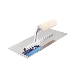 [TC4260] LLANA DENTADA CON MANGO DEMADERA 6 REMACHES 5" X 11"