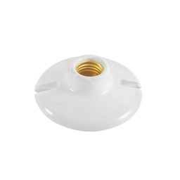 [FP0027] PORTALAMPARA DE TECHO REDONDA4" BAQUELITA