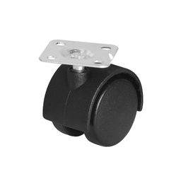 [TC3086] RODAJA DE NYLON CON PLACA 40MM(1 1/2") TIPO YOYO