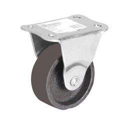 [TC5042] RODAJA FIERRO PLACA FIJA 2"(50MM)
