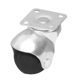 [TC5027] RODAJA HULE TIPO BOLA PLACA 2"(50MM)