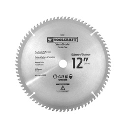 [TC2337] SIERRA CIRCULAR 12" NO FERROSOEJE 1" CON 80 DIENTES