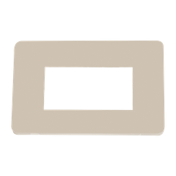 [8800496] PLACA DE PLASTICO MARFIL DE 24 MM