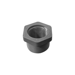 [REDP19-13G] REDUCCION NO METALICAS   3/4” A 1/2”   GRIS  PAQUETE DE 50 PIEZAS 