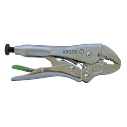[8861204] PINZA DE PRESION CON MORDAZA CURVA 7" (177 mm)