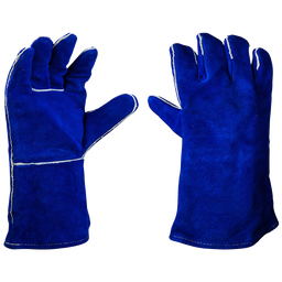 [8720063] GUANTES DE SOLDADOR DE 14" AZUL