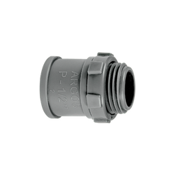 [CNPP725] CONECTOR DE PVC PESADO 25mm 1" GRIS