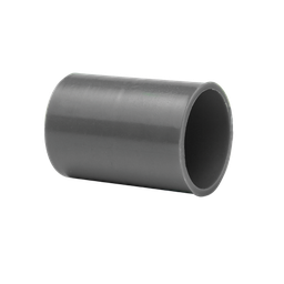 [COPC4738] COPLE DE PVC CEDULA 40 38mm 1 1/2" GRIS