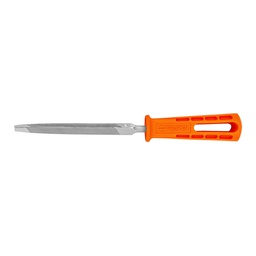 [10916] Lima triangulo pesado 4' con mango, Truper