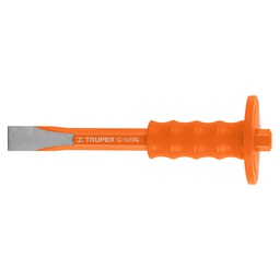 [12273] Cincel de corte frio 1 x 10' con grip, Truper