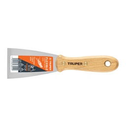 [14448] Espatula flexible 2' con mango de madera, Truper