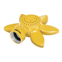 [20081] Aspersor base metalica circular, tipo flor, Pretul