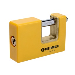 [23524] Candado antipalanca 75 mm cuerpo metalico, Hermex Basic