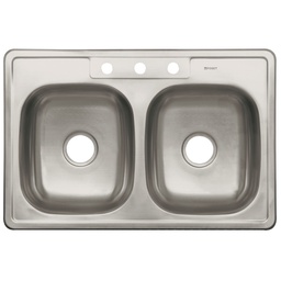 [47024] Tarja de empotrar 84x56cm doble tina, Foset Basic