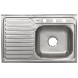 [47027] Tarja de sobreponer 80x50cm tina derecha, Foset Basic