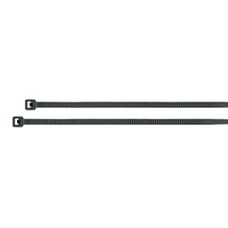 [47467] Bolsa con 1000 cinchos plasticos 18 lb, 200x2.5 mm, negros