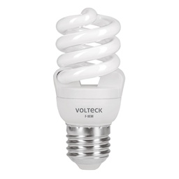 [48500] Lampara espiral mini T2 9 W luz de dia en blister, Volteck