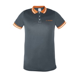 [61081] Playera polo performance para hombre, gris, CH, Truper
