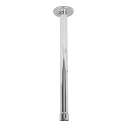 [44507] Brazo y chapeton recto de repuesto para regadera, Foset Aqua
